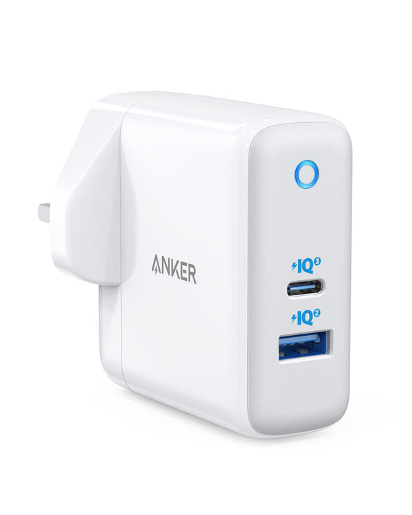 Anker PowerPort Atom III - Two Ports - White