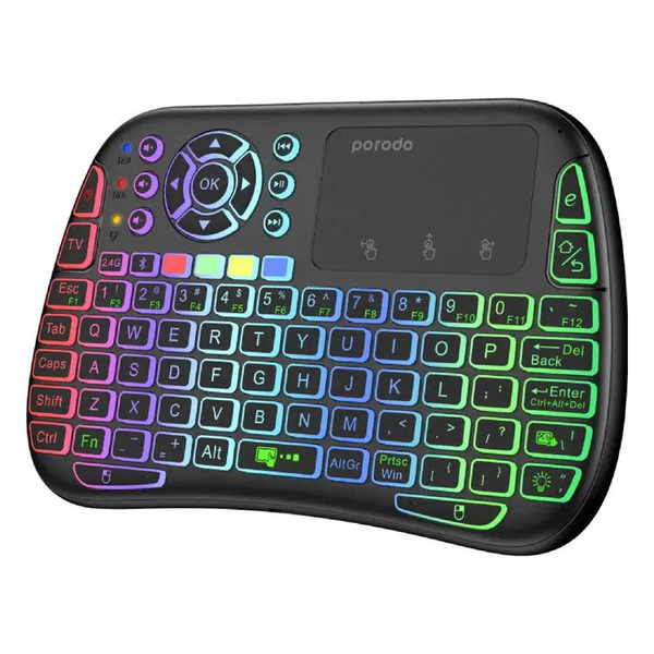 Porodo Universal Keyboard Remote &Mouse;