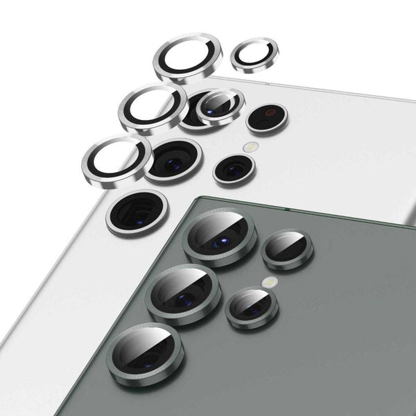 Green Camera Lens Shield S23/S23+ - Clear