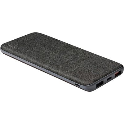Uniq Fuele Smart IQ FastCharge Power Bank 10000mAh(Black)