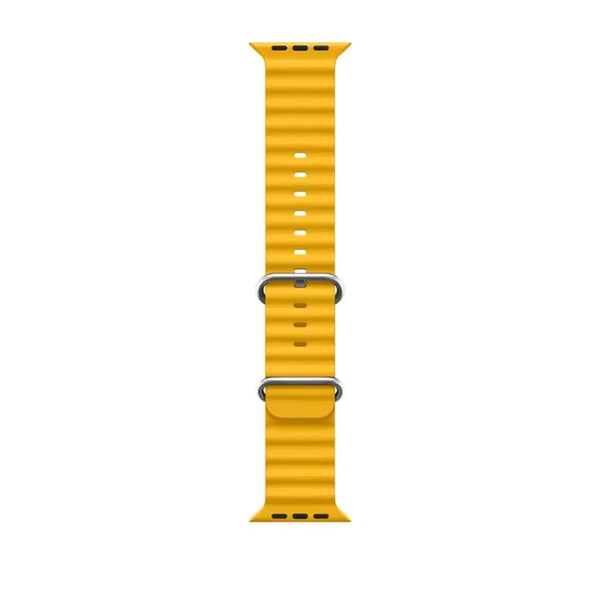 Green Ultra Series Watch Felex Silicone Strap For 49MM - Yellow