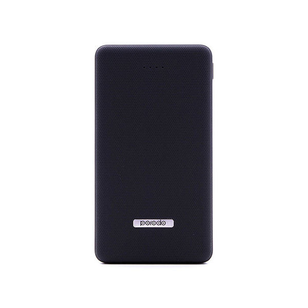 Porodo 10000mAh Dual USB PowerBank Super Slim (Black)