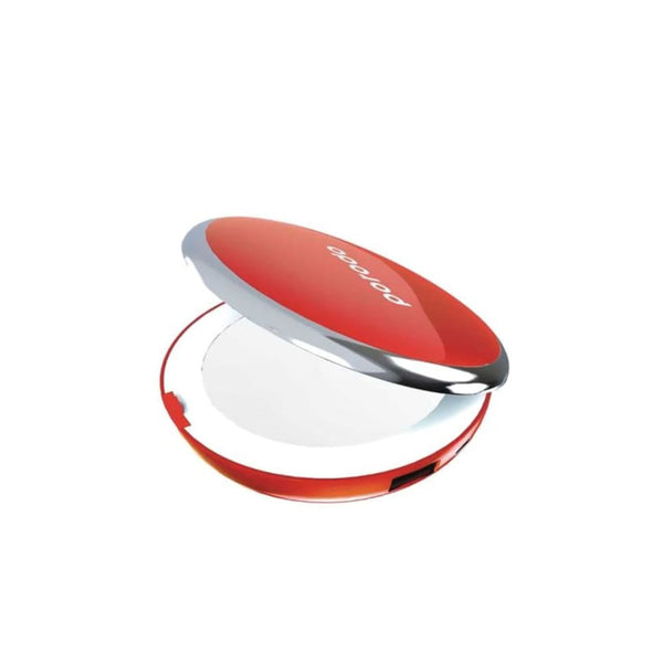 Porodo Mirror Power Bank 4000mah (Red)