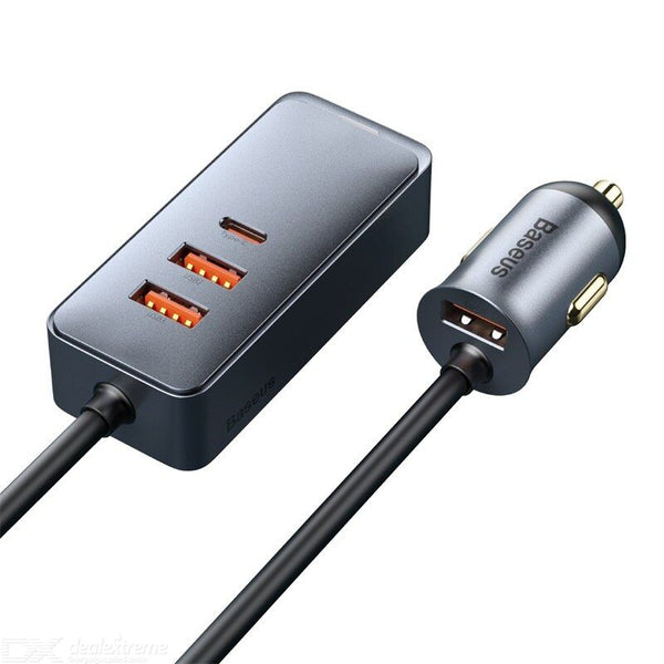 Baseus Share Together Pps Multi-Port Car Charger 3U+1C 120W