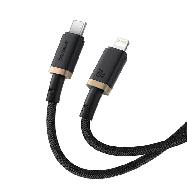 Baseus Dura Charging Cable USB-C To Lightning 2M-Black