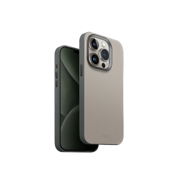 Uniq Lyden Case For 15 Pro - Ivory Lichen Green