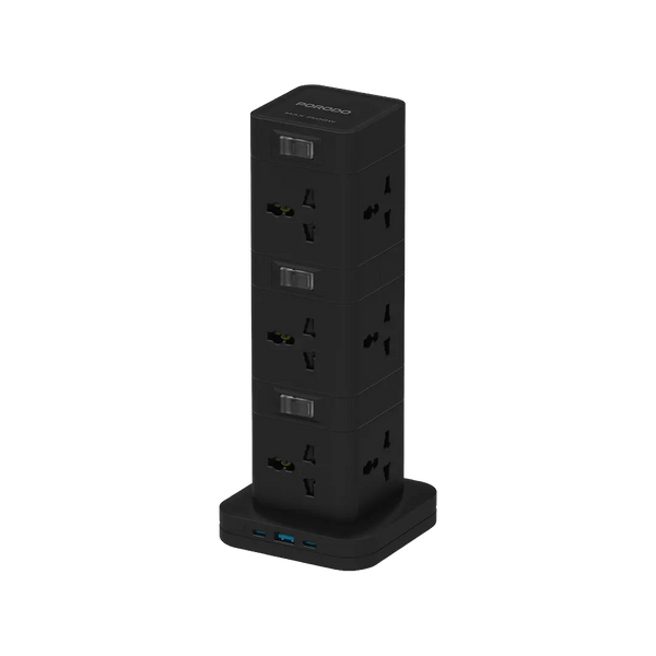 Porodo FWC042 Three-Story 12 AC Power HUB