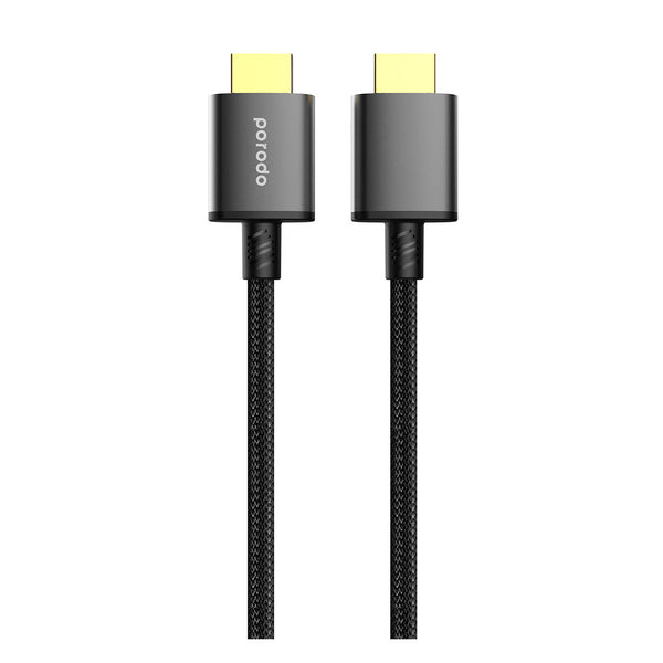 Porodo Braided HDMI Ultra HD Cable 1.8m-Black