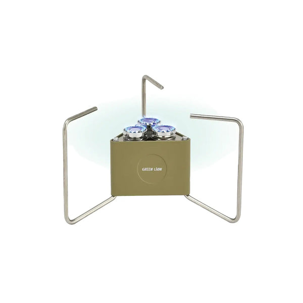 Green Lion 3-Burner Foldable Camping Stove