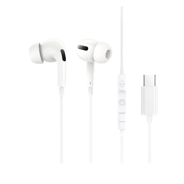 Baseus Encok C18 Wired Earphones-White