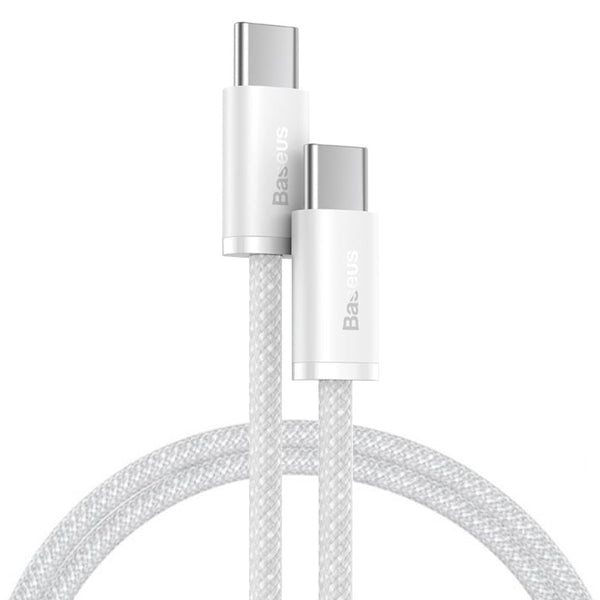 Baseus Dynamic 4 Fast Charging Cable USB-C To USB-C 1M-White