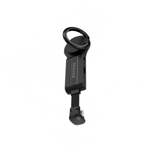 Porodo Type-C 3.5mm Adapter Finger Grip