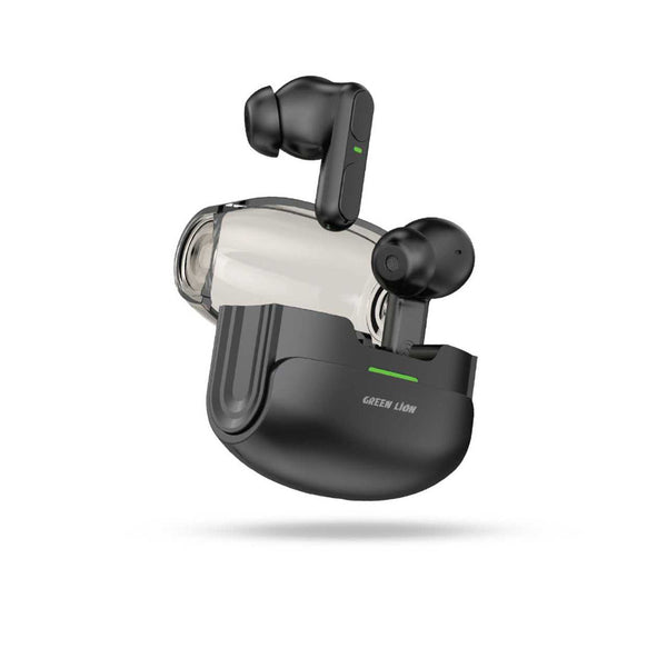 Green Lion Patras Wireless EarBuds - Black