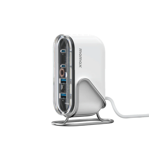 Momax 1-Charge Flow 4-Port GaN Desktop Charger 80W USB-C/USB-A