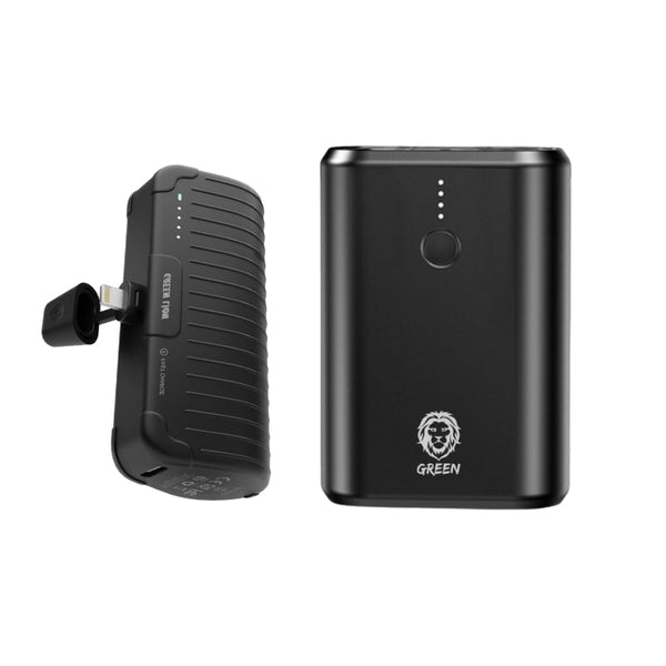 Green 2 IN 1 Power Bank Combo PD 20W