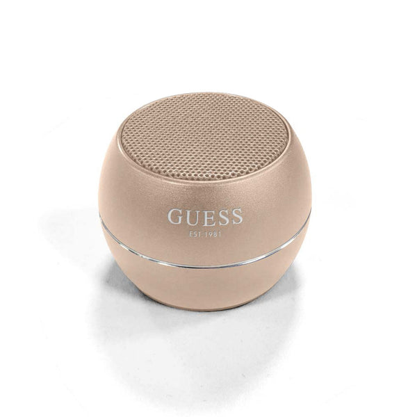 Guess Mini Speaker Aluminum - Gold