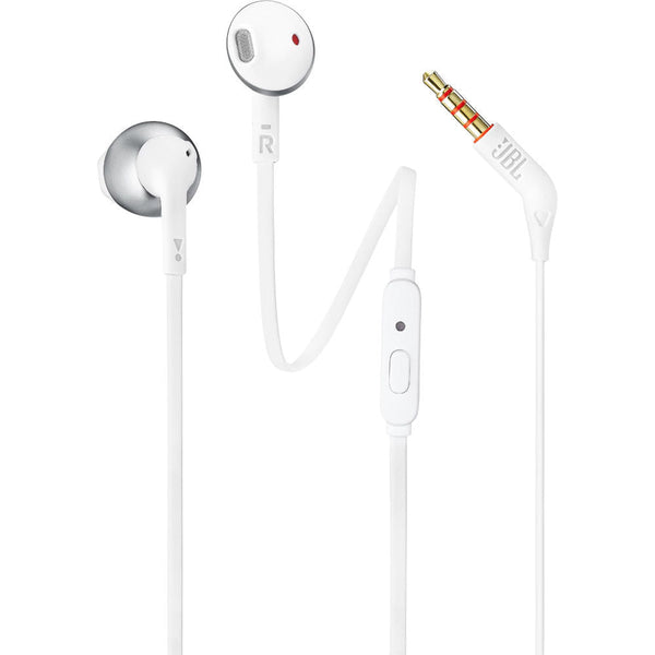 JBL TUNE205 Pure Bass Sound Head Set - White