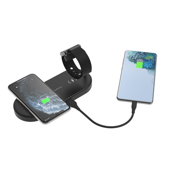 Powerology 4in1 Fast Charging Power Dock - Black