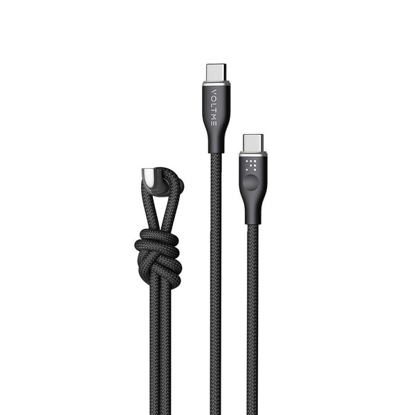 Voltme Powerlink Rugg Nylon USB-C to USB-C Cable 1.8M 60W