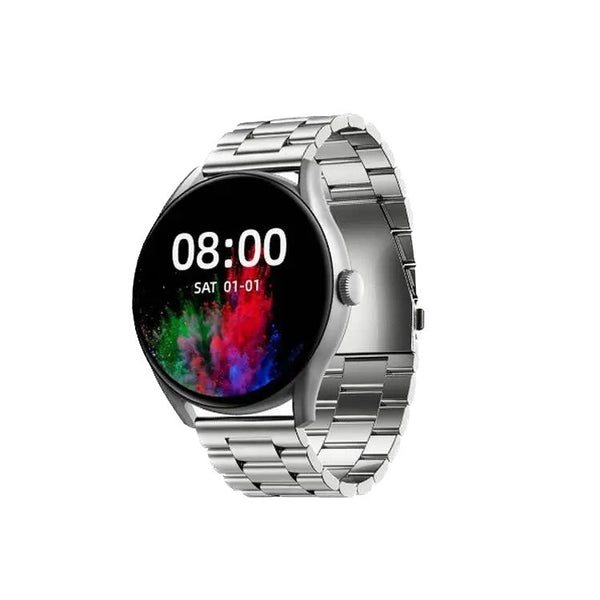 Green Signature Smart Watch-Silver